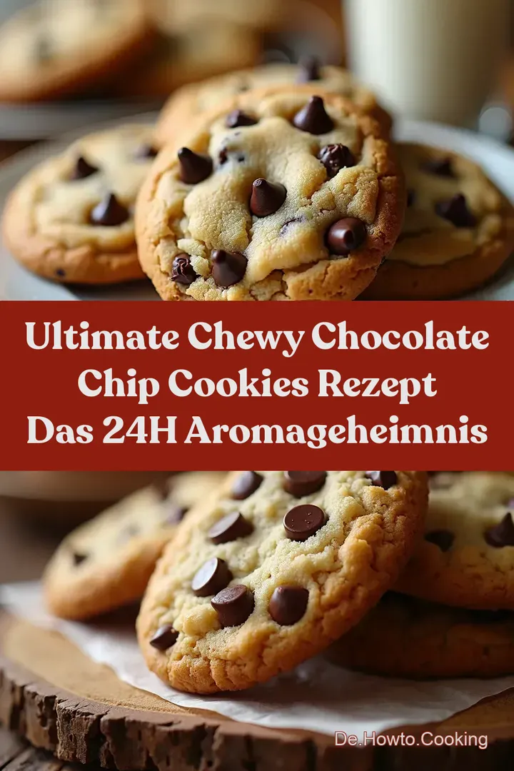 ULTIMATE Chewy Chocolate Chip Cookies Rezept Das 24h AromaGeheimnis