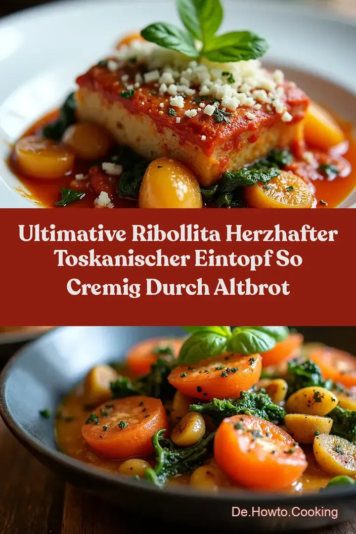 ULTIMATIVE Ribollita Herzhafter Toskanischer Eintopf So cremig durch Altbrot