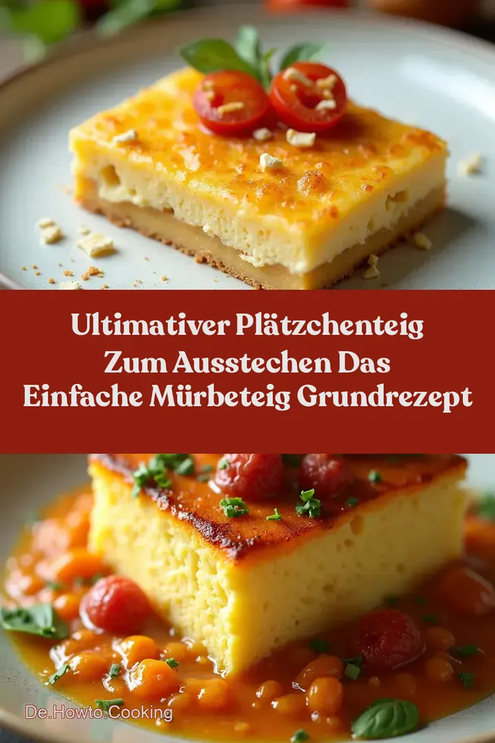 Ultimativer Plätzchenteig zum Ausstechen Das einfache Mürbeteig Grundrezept