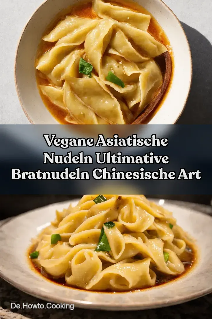 Vegane Asiatische Nudeln Ultimative Bratnudeln Chinesische Art