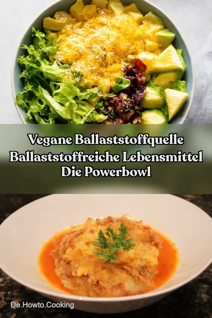 Vegane Ballaststoffquelle Ballaststoffreiche Lebensmittel Die PowerBowl