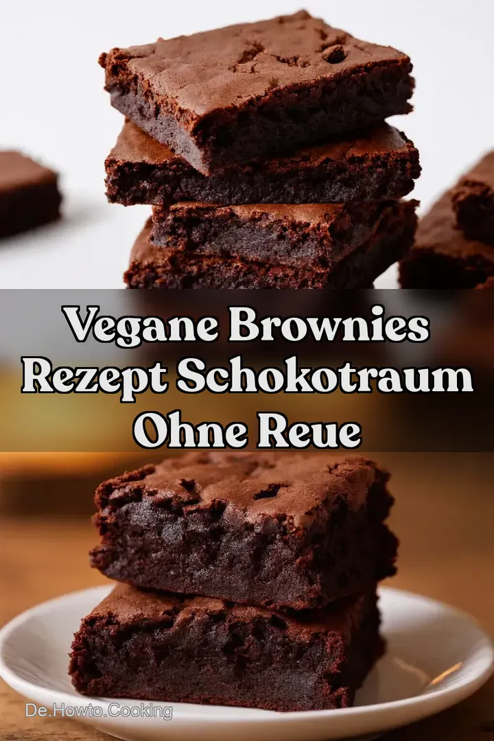 Vegane Brownies Rezept SchokoTraum Ohne Reue