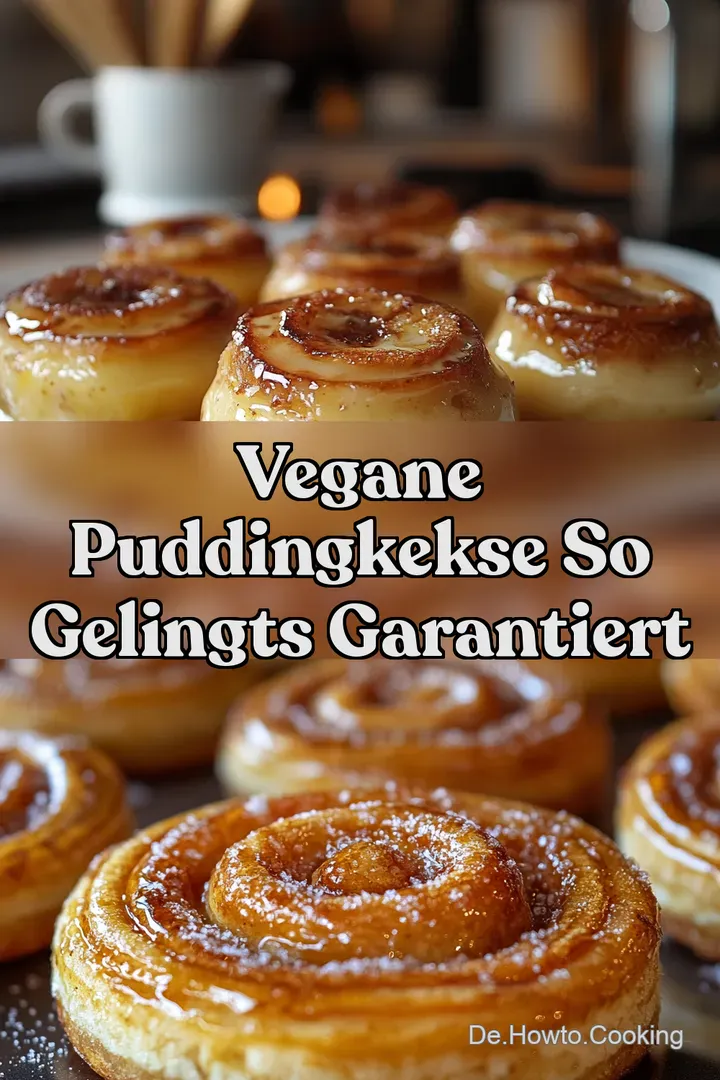 Vegane Puddingkekse So gelingts garantiert