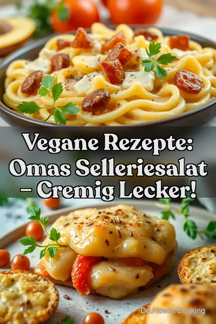 Vegane Rezepte: Omas Selleriesalat &ndash; Cremig Lecker!