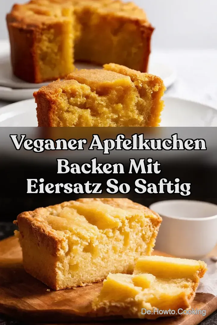 Veganer Apfelkuchen Backen Mit Eiersatz So Saftig