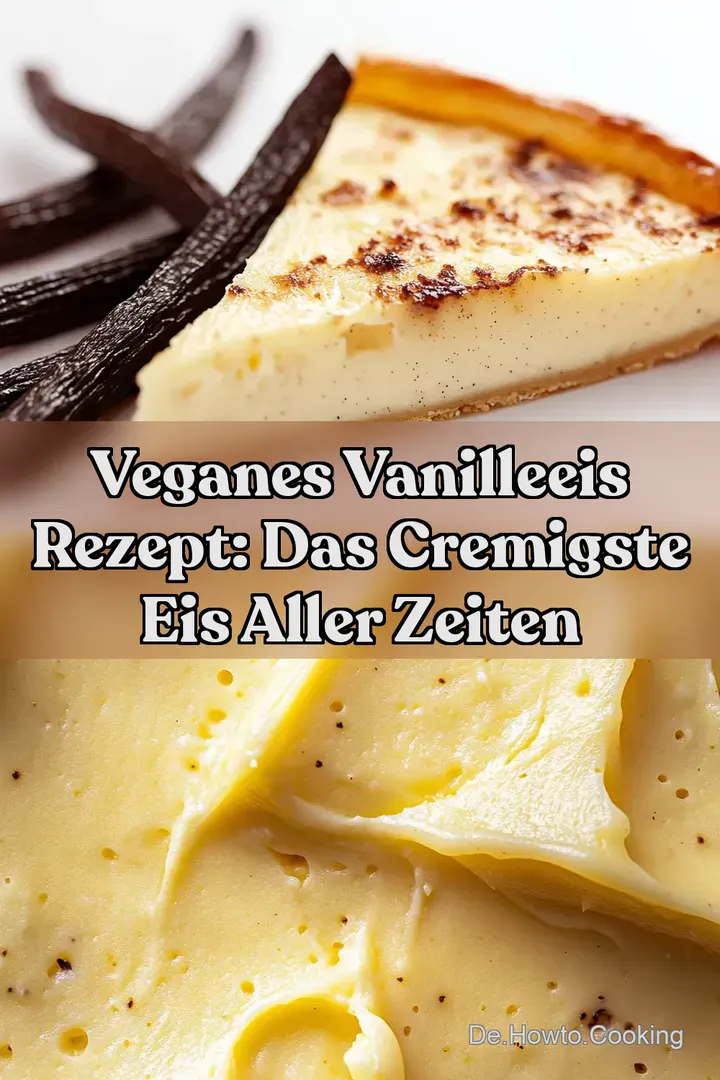 Veganes Vanilleeis Rezept: Das cremigste Eis aller Zeiten