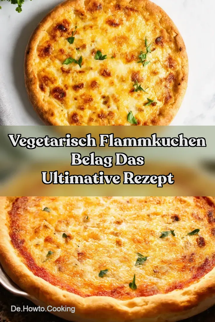 Vegetarisch Flammkuchen Belag Das ultimative Rezept