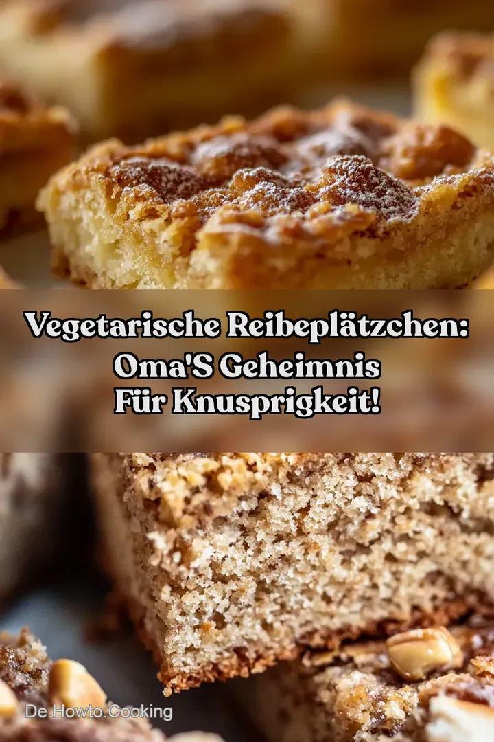 Vegetarische Reibeplätzchen: Oma&#039 s Geheimnis für Knusprigkeit!