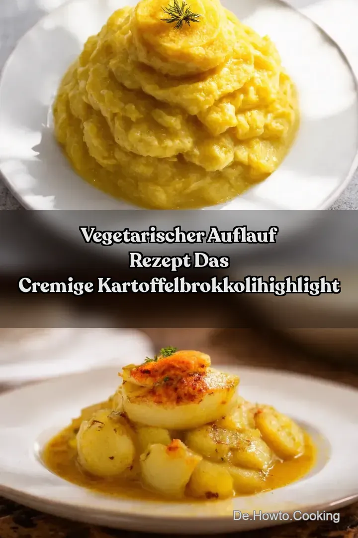 Vegetarischer Auflauf Rezept Das cremige KartoffelBrokkoliHighlight