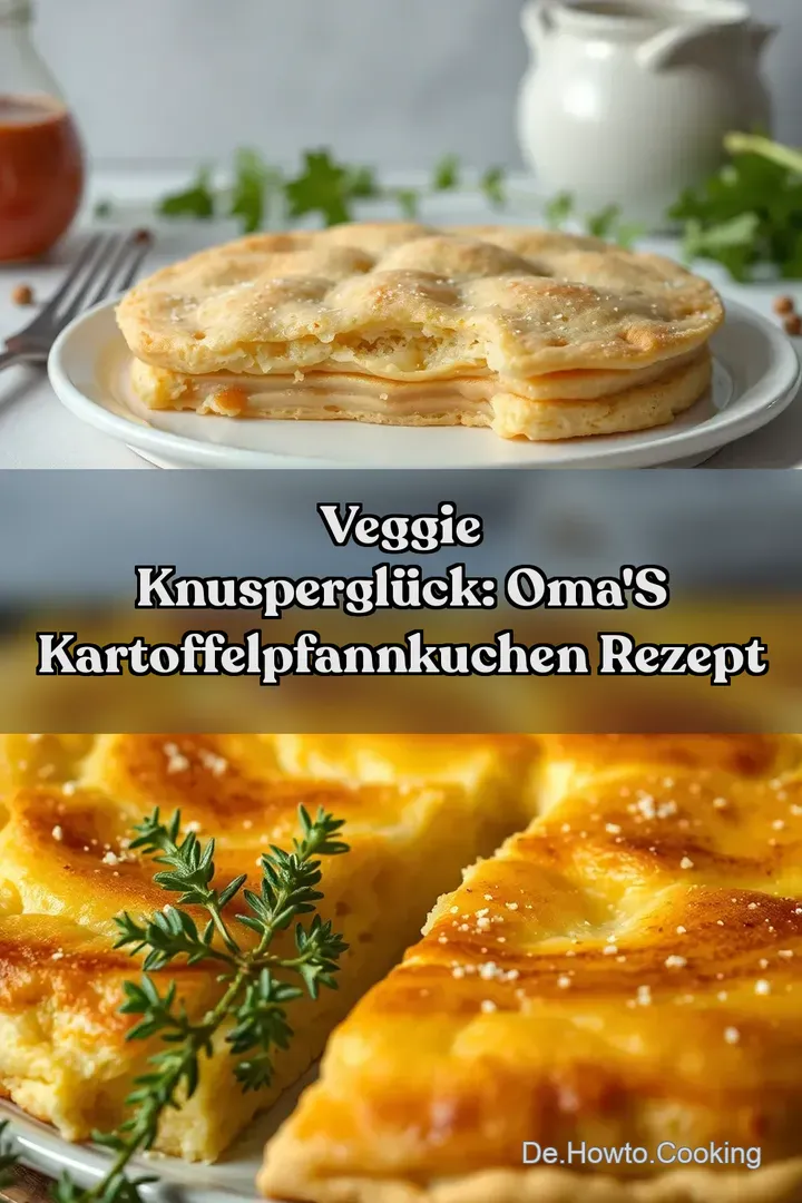 Veggie Knusperglück: Oma&#039 s Kartoffelpfannkuchen Rezept