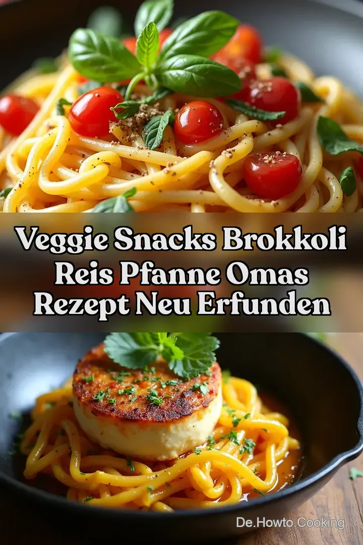 Veggie Snacks Brokkoli Reis Pfanne Omas Rezept Neu Erfunden