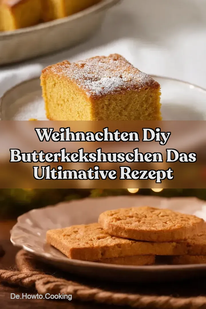 Weihnachten DIY Butterkekshuschen Das Ultimative Rezept