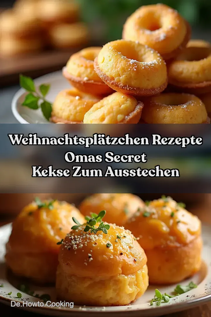 Weihnachtspl&auml;tzchen Rezepte Omas Secret Kekse zum Ausstechen