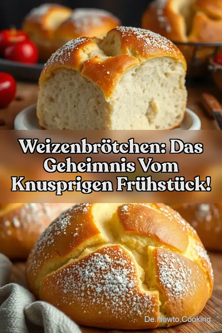 Weizenbr&ouml;tchen: Das Geheimnis vom knusprigen Fr&uuml;hst&uuml;ck!