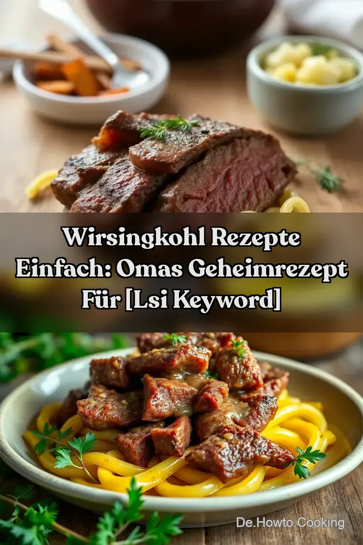 Wirsingkohl Rezepte Einfach: Omas Geheimrezept für [LSI keyword]
