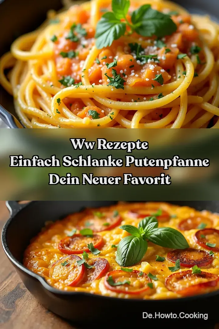 WW Rezepte einfach Schlanke Putenpfanne Dein neuer Favorit