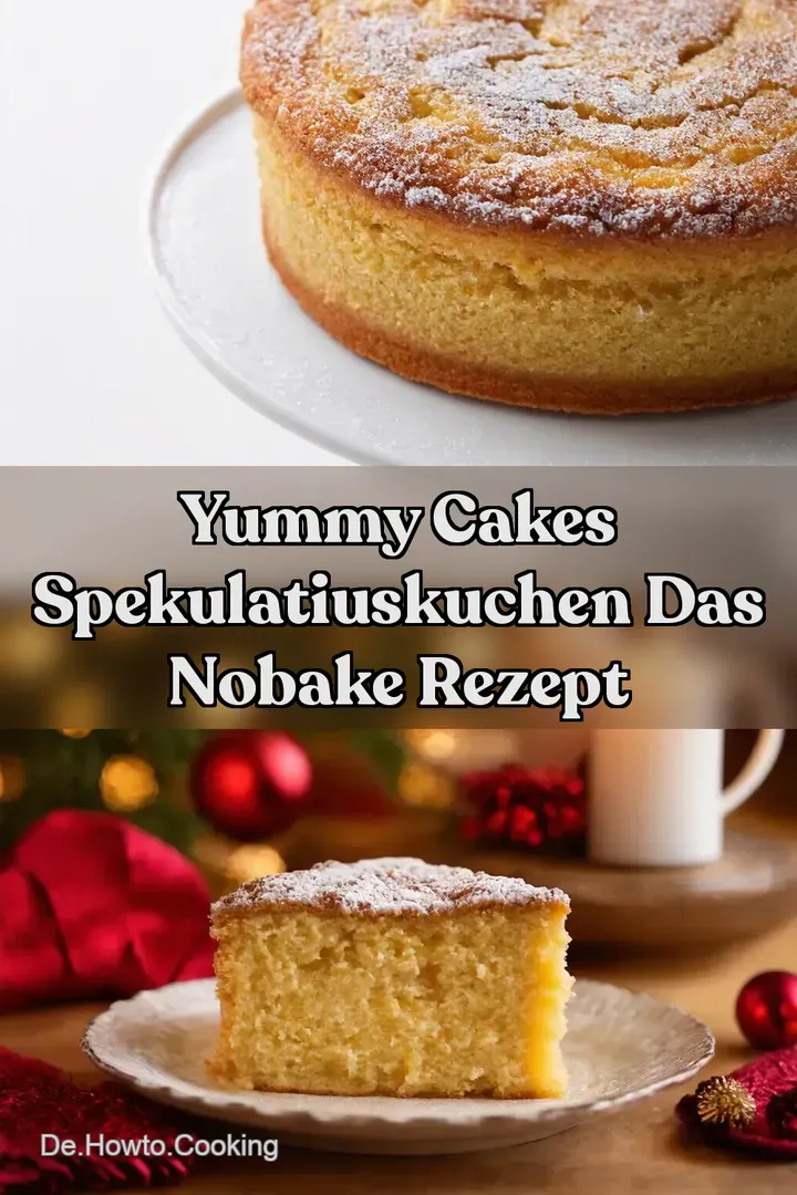 Yummy Cakes Spekulatiuskuchen Das NoBake Rezept