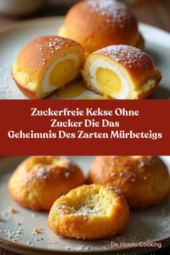 Zuckerfreie Kekse ohne Zucker die Das Geheimnis des zarten Mürbeteigs