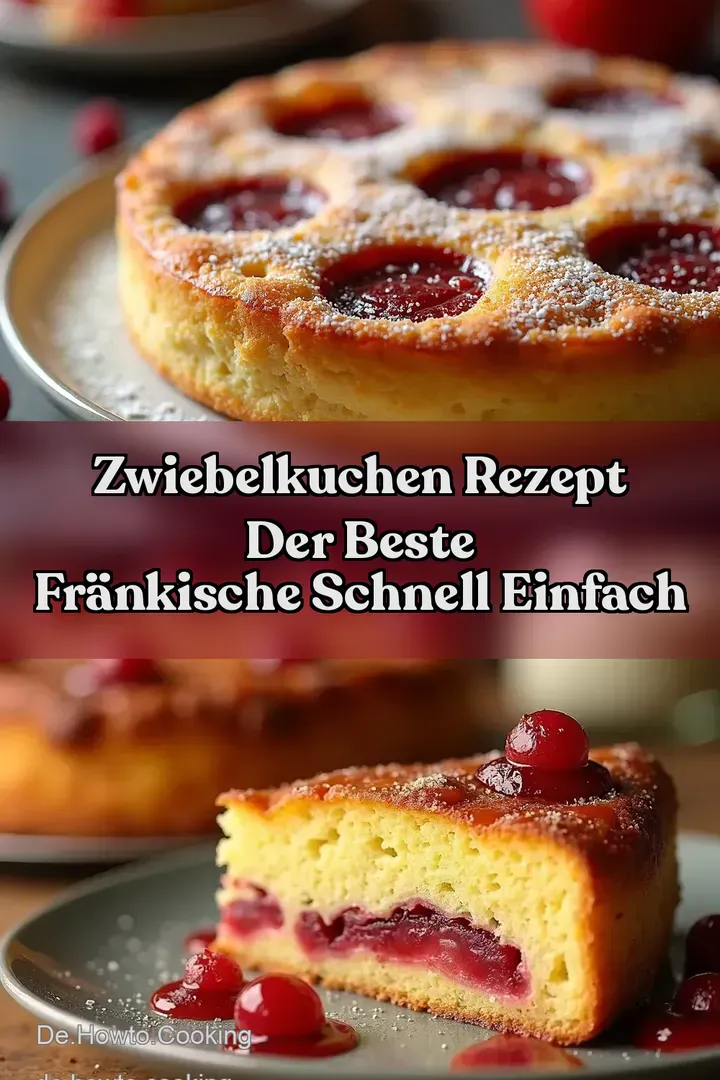 Zwiebelkuchen Rezept Der Beste Fr&auml;nkische Schnell Einfach
