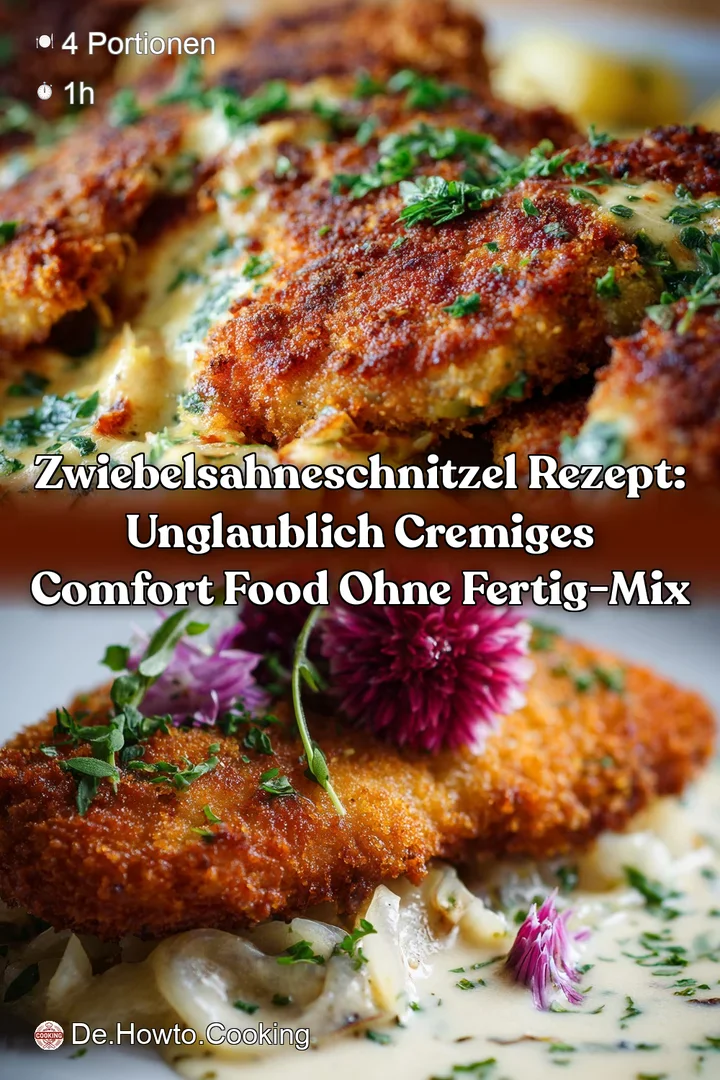 ZwiebelSahneSchnitzel Rezept: Unglaublich cremiges Comfort Food ohne Fertig-Mix