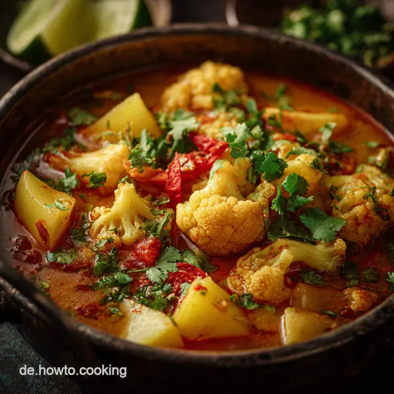 Aloo Gobi Curry: Der einfache indische Kartoffel-Blumenkohl-Klassiker