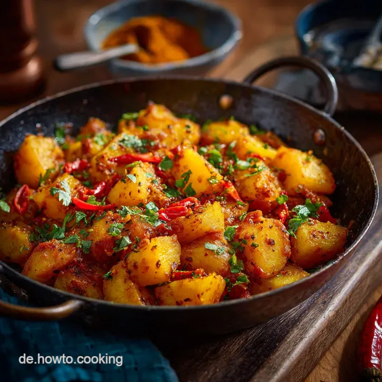 Aloo Masala Der Goldstandard W&uuml;rziges KartoffelCurry das gl&uuml;cklich macht