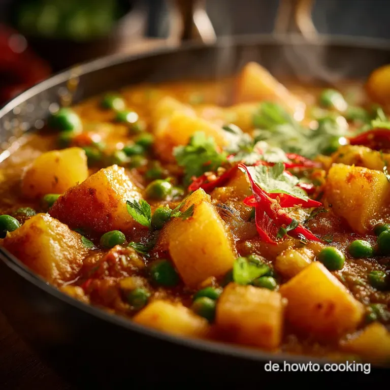 Aloo Matar Das gemütliche KartoffelErbsenCurry für FeierabendGlück