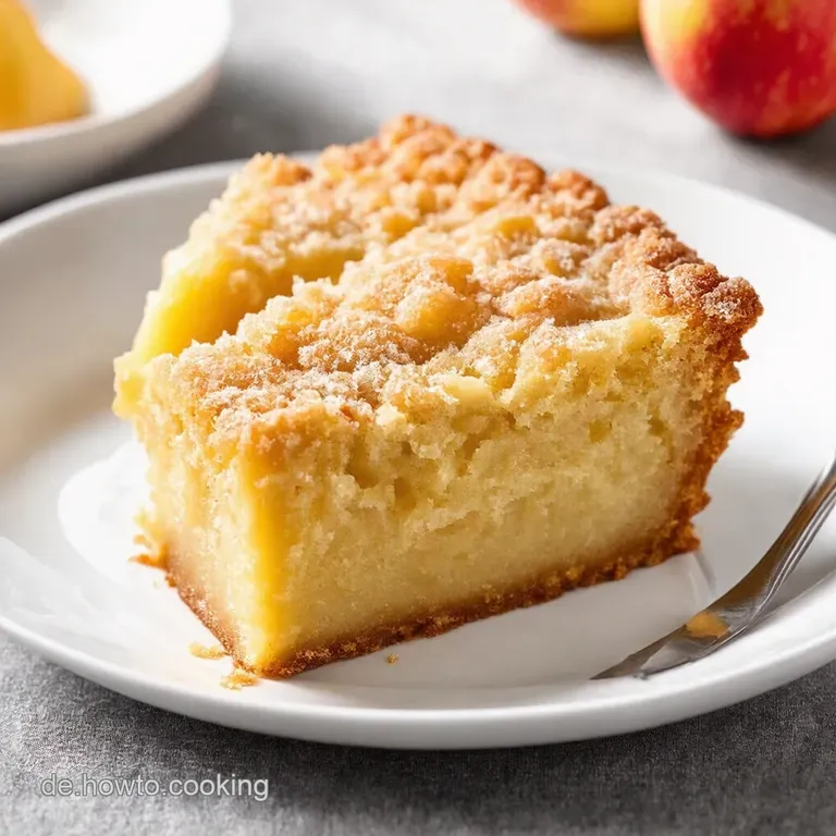 Apfelkuchen mit Zimtstreuseln vom Blech Der Klassiker