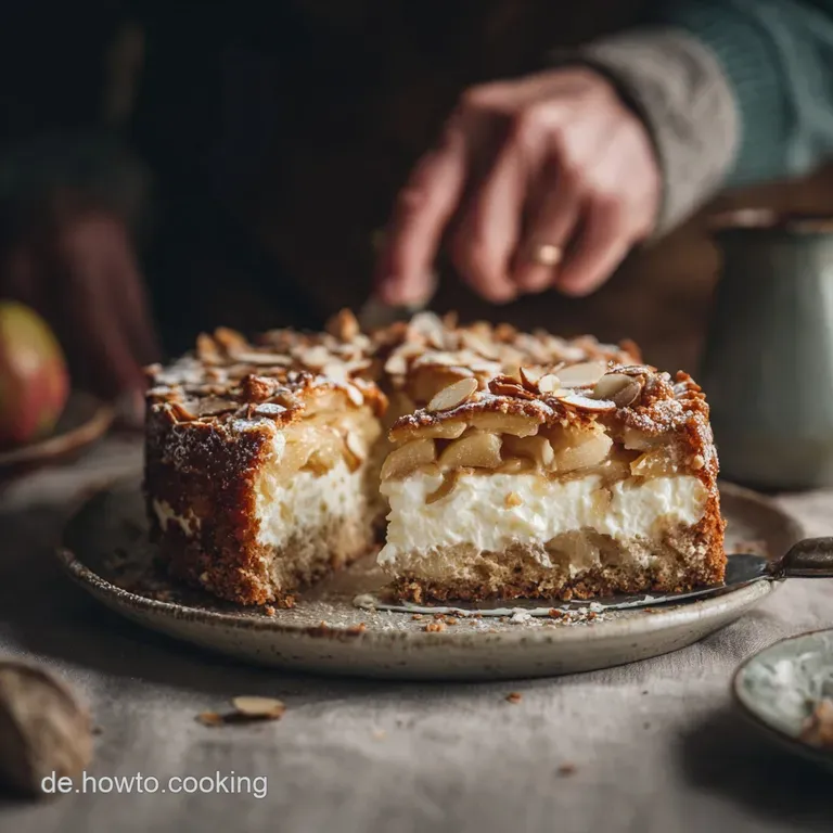 Die ApfelMascarponeTorte mit Mandelboden: Mandel-Traum
