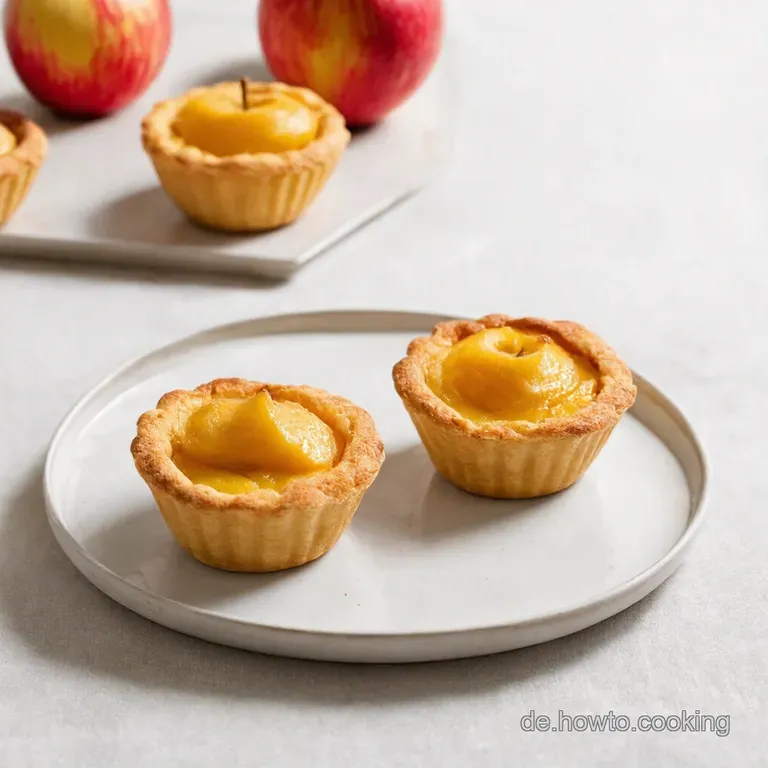 Apfelring Tartelettes Mein liebstes WinterApfel Rezept