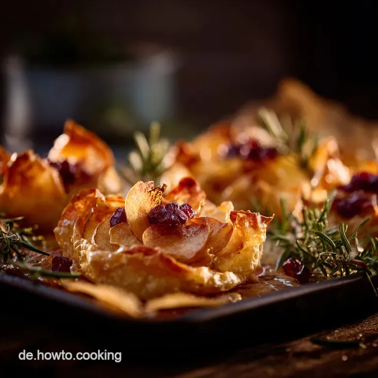 Apfeltaschen Wie Vom B&auml;cker: Das Schnelle Bl&auml;tterteig Rezept presentation