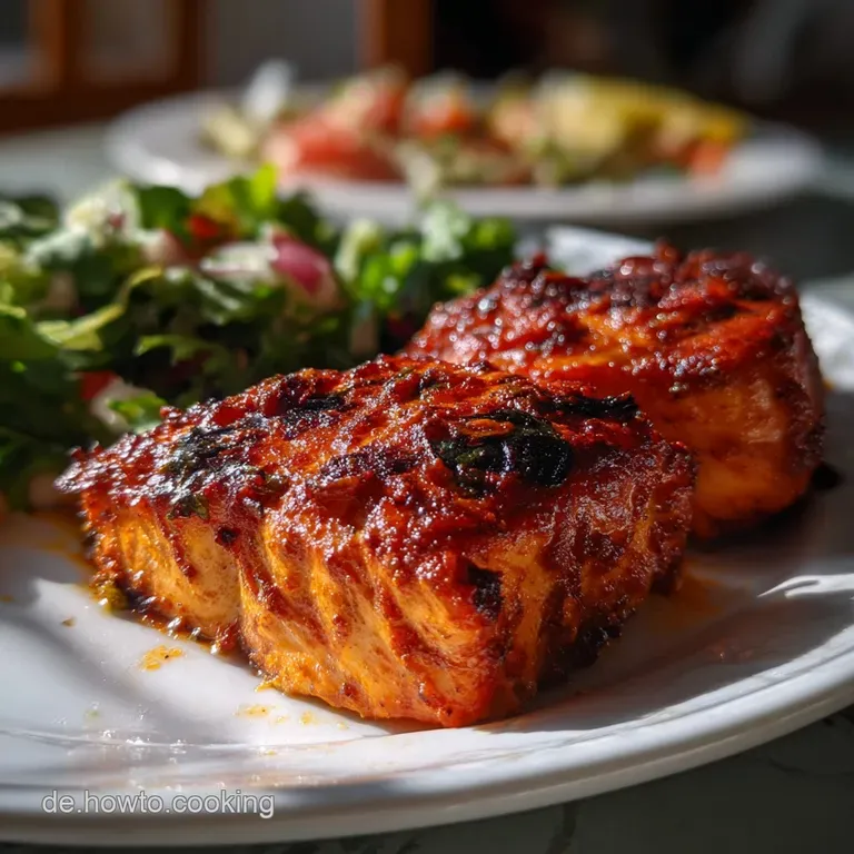 Lachs Tikka: Aromatischer Genuss Aus Dem Ofen presentation