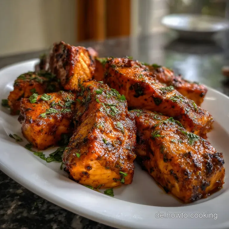 Lachs Tikka: Aromatischer Genuss aus dem Ofen