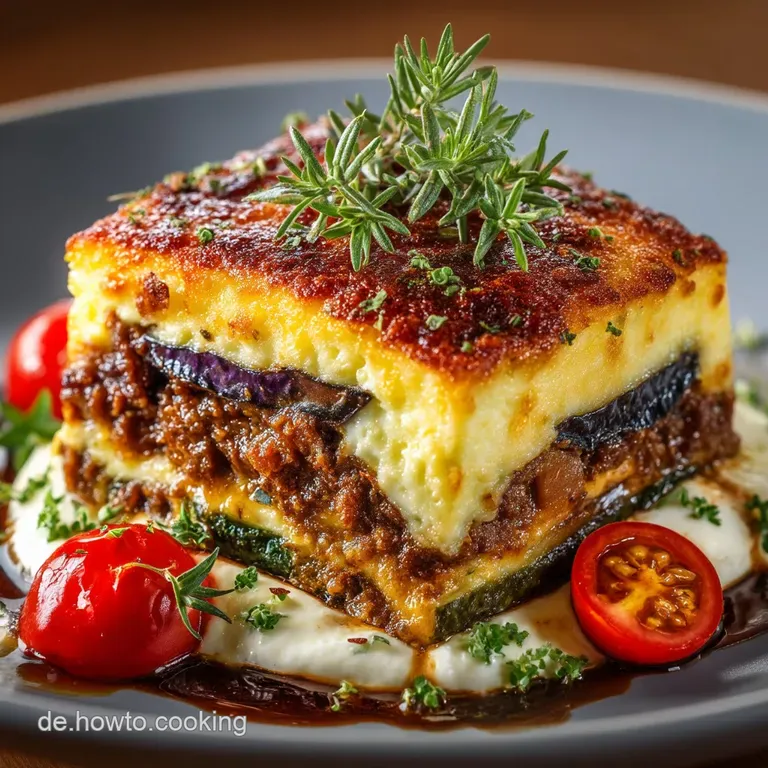Original Moussaka Der herzhafte griechische Auflauf mit Zimt