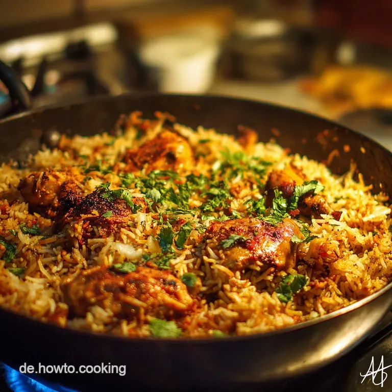 Biriyani Selber Machen Das Beste Authentische Murg Biriyani Rezept presentation