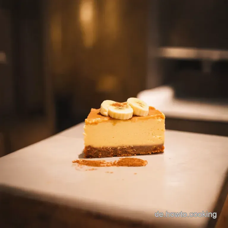 Banoffee Traum Der Ultimative Bananenkaramellkuchen presentation