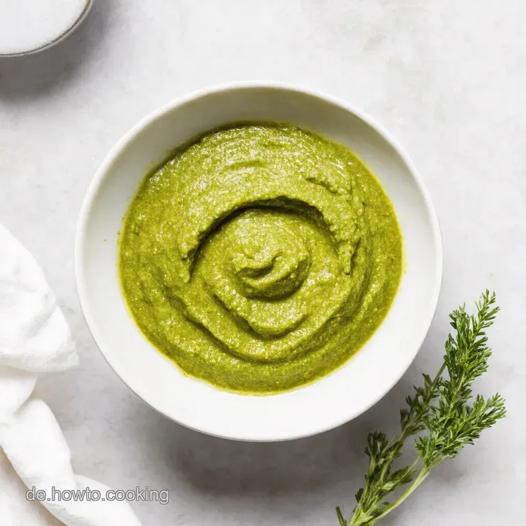 B&auml;rlauchPesto Der Blitz vom Fr&uuml;hling Selbstgemacht in 5 Minuten