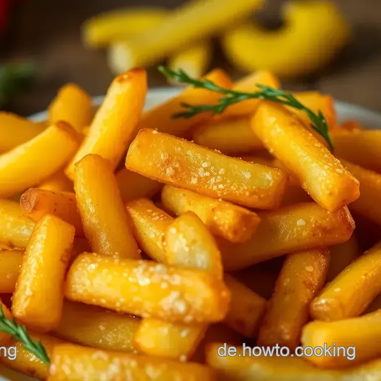 Die besten belgischen Pommes – Knusprig und perfekt frittiert