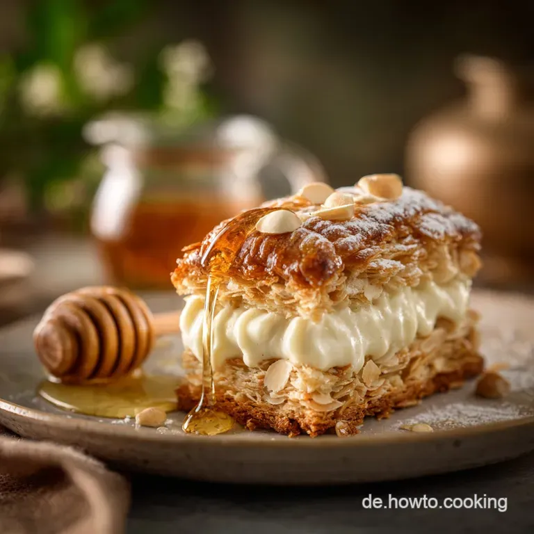 Bienenstich Das Originalrezept mit Omas luftiger VanillePuddingcreme