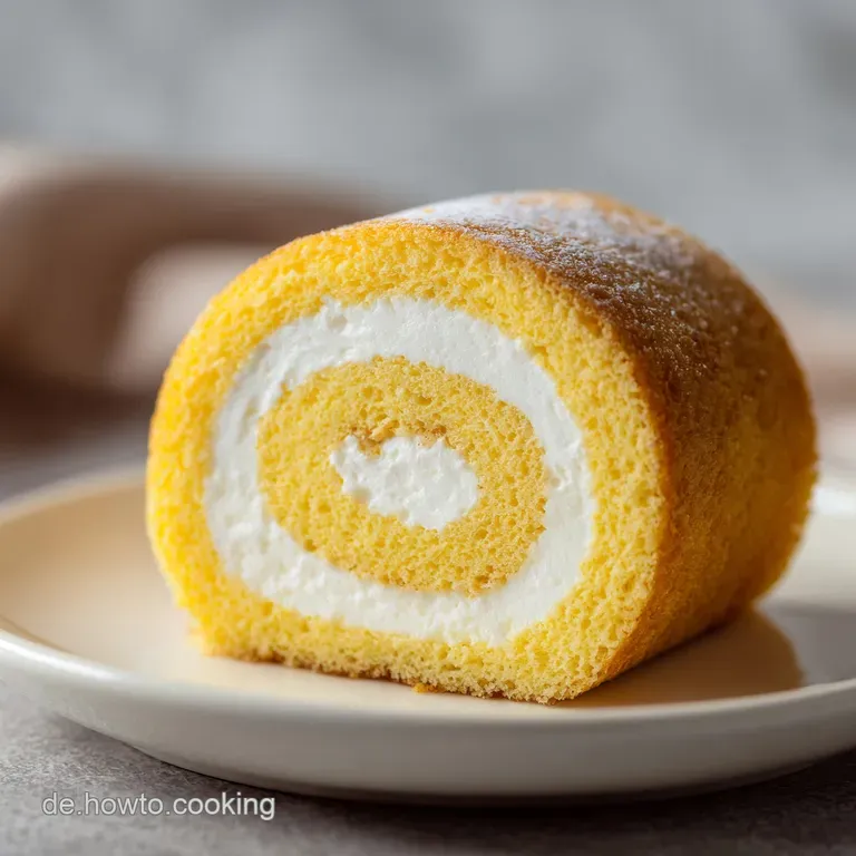 Biskuitrolle Grundrezept Einfach: Watteweich