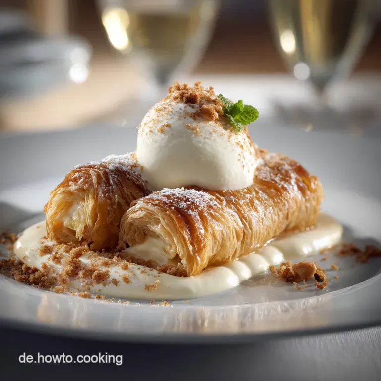 Bl&auml;tterteig Quarkstangen Mit Vanillecreme Und Scho: Omas Geheimtipp Neu Interpretiert presentation