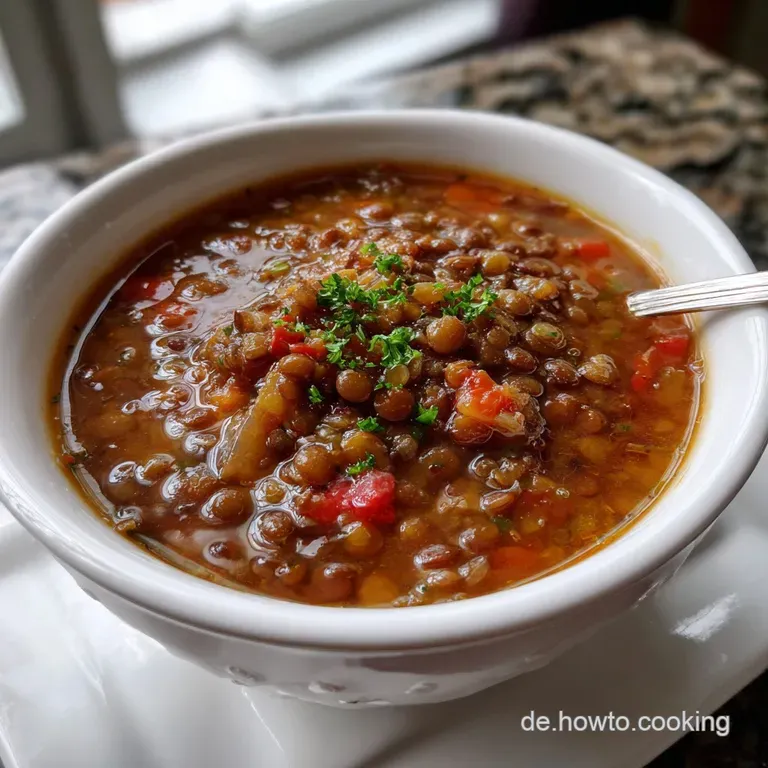 Schnelle Suppe: Blitz-Linsen-Suppe in 25 Minuten presentation