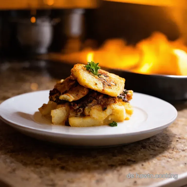 Blitzkartoffelbreihackauflauf Der Feierabendklassiker presentation