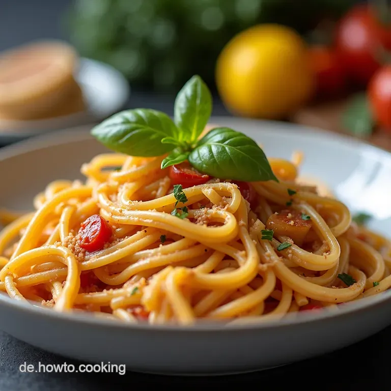 BlitzPasta Aglio e Olio mit Zitrone Chili