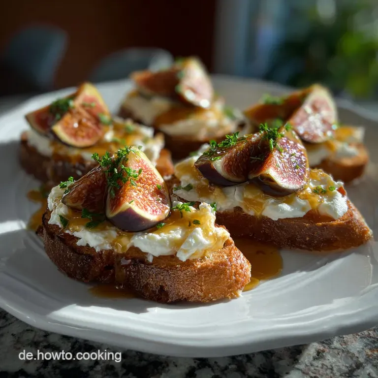 Festliches Brie Feigen Canap&eacute;s in 15 Min