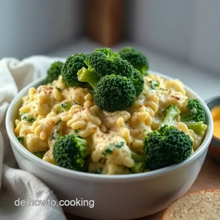 Brokkoli-K&auml;se-Auflauf Mit Knuspertopping presentation