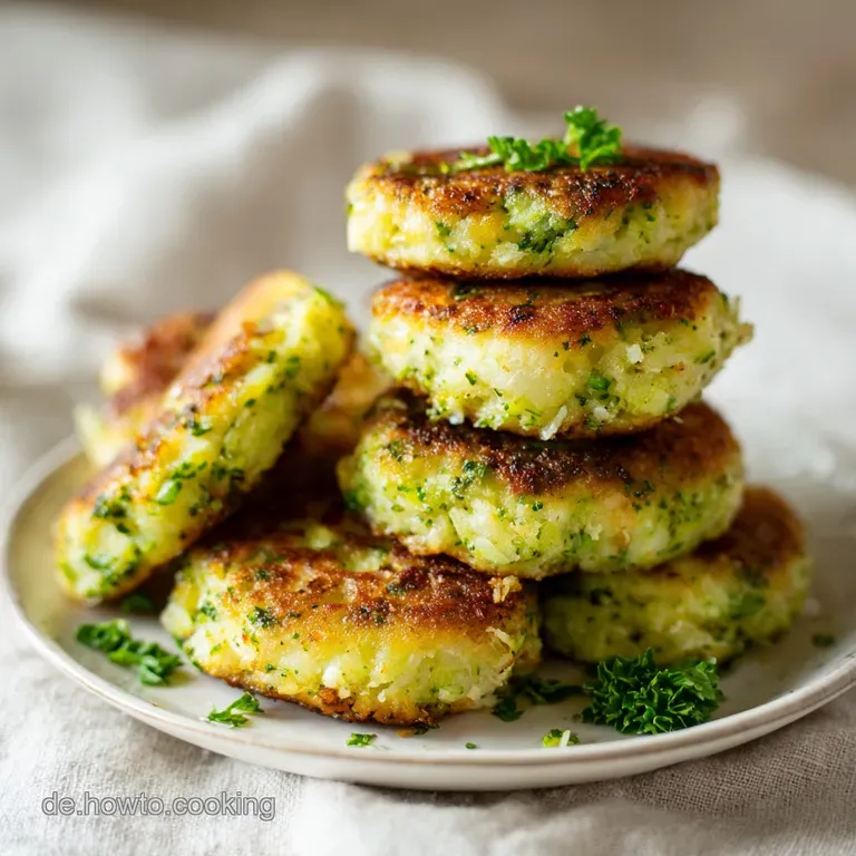 Brokkoli-K&auml;setaler: Knusprig und Saftig in 10 Minuten
