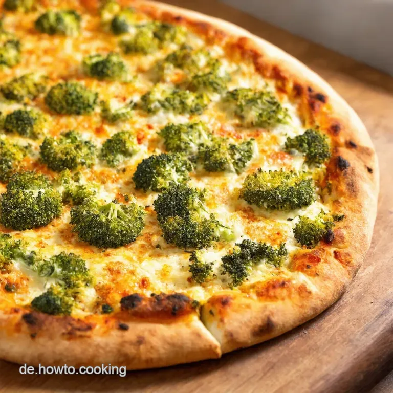 Brokkolipizzawunder Low Carb Boden F&uuml;r Genuss Ohne Reue presentation