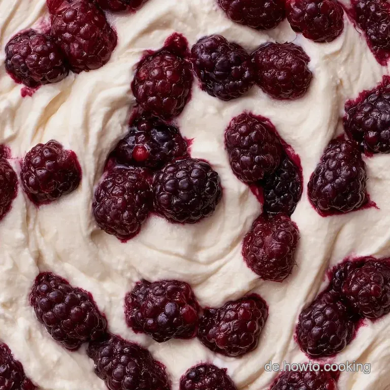 Brombeer Tiramisu mit Mascarpone