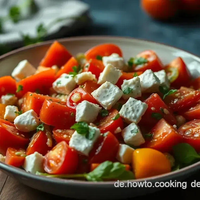 Bulgarscher Schopska Salat – Ein erfrischender Genuss